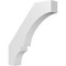 Ekena Millwork 5 1/2-in. W x 30-in. D x 34-in. H Balboa Architectural Grade PVC Knee Brace BRCP055X30X34BOA - alternate 1